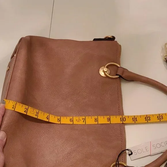 NWT Sole Society Blush Pink Handbag / Crossbody - Picture 7 of 8